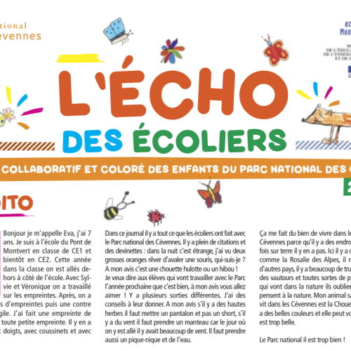 Echo des écoliers