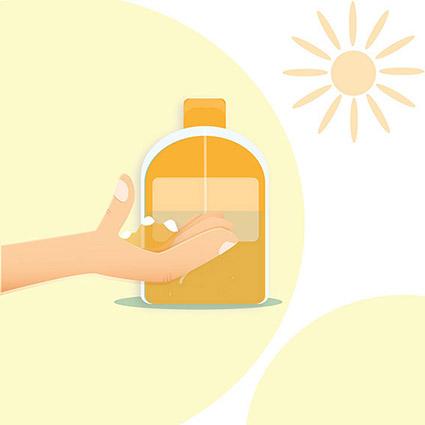 image crème solaire 