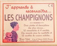 j'apprends à reconnaitre les champignons