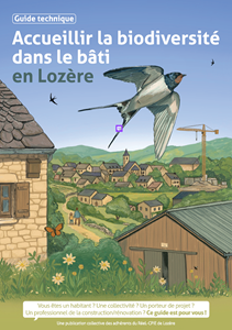 page de garde du guide accueillir la biodiversité dans le bâti